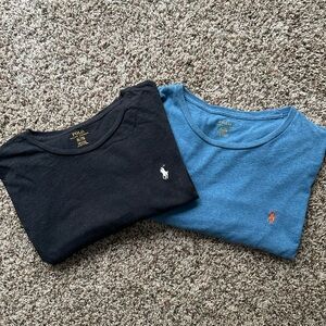 Bundle two *POLO by Ralph Lauren* Pony men’s lightweight l/s casual t-shirts XL